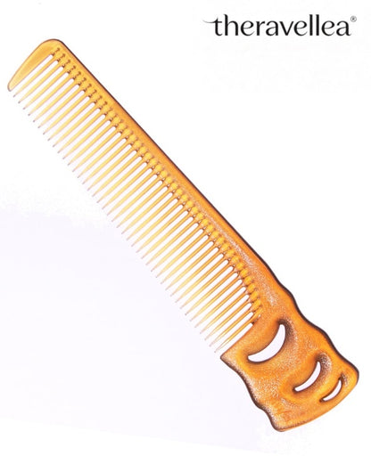 Theravellea® 233 Short Hair Design Comb [XL] - Camel