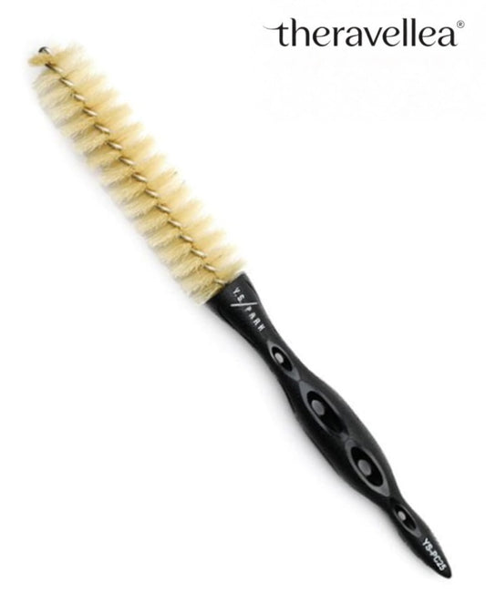 Theravellea®  Pixie Curl Brush Boar Bristles White